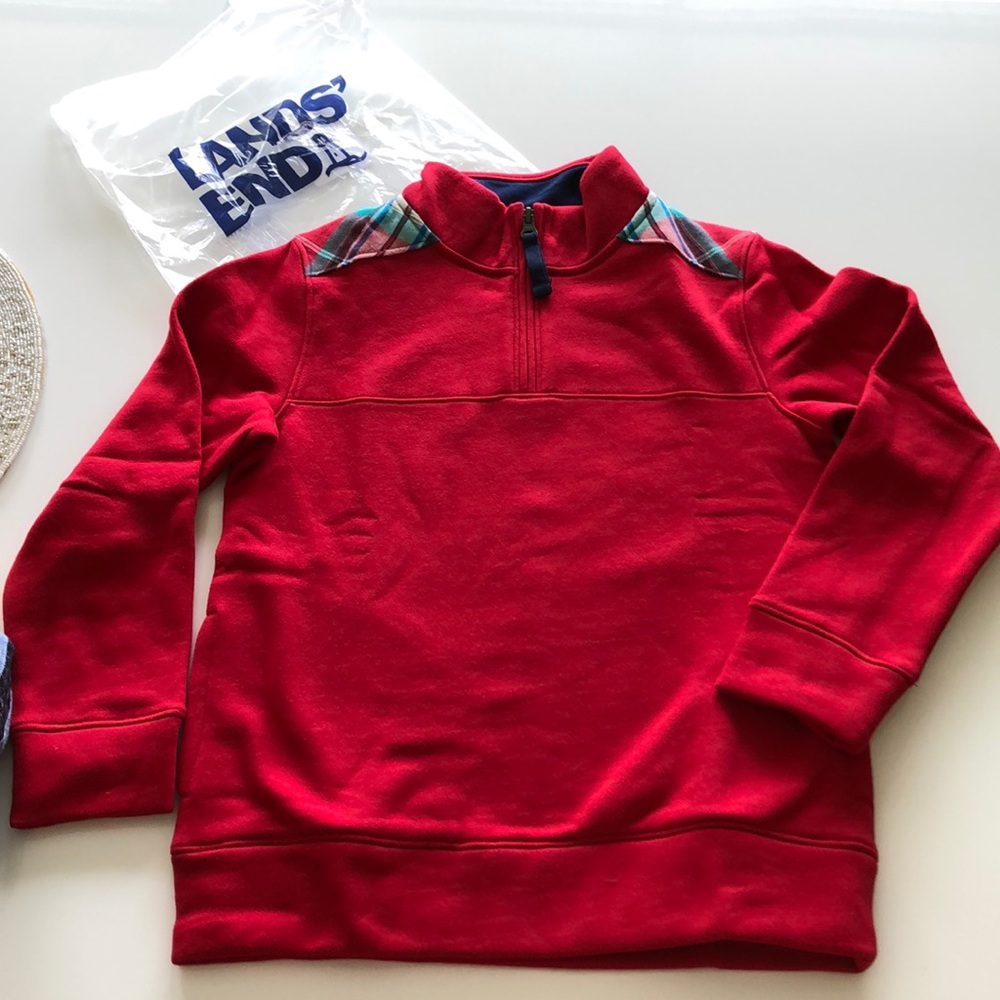 Boys lands end pullover